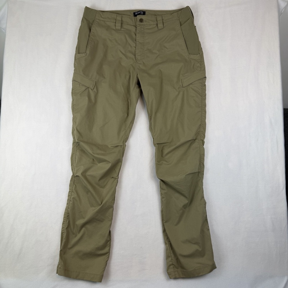 Vertx Pants Mens 38x34 Desert Tan LT Cargo Tactical Workwear Ripstop Outdoor